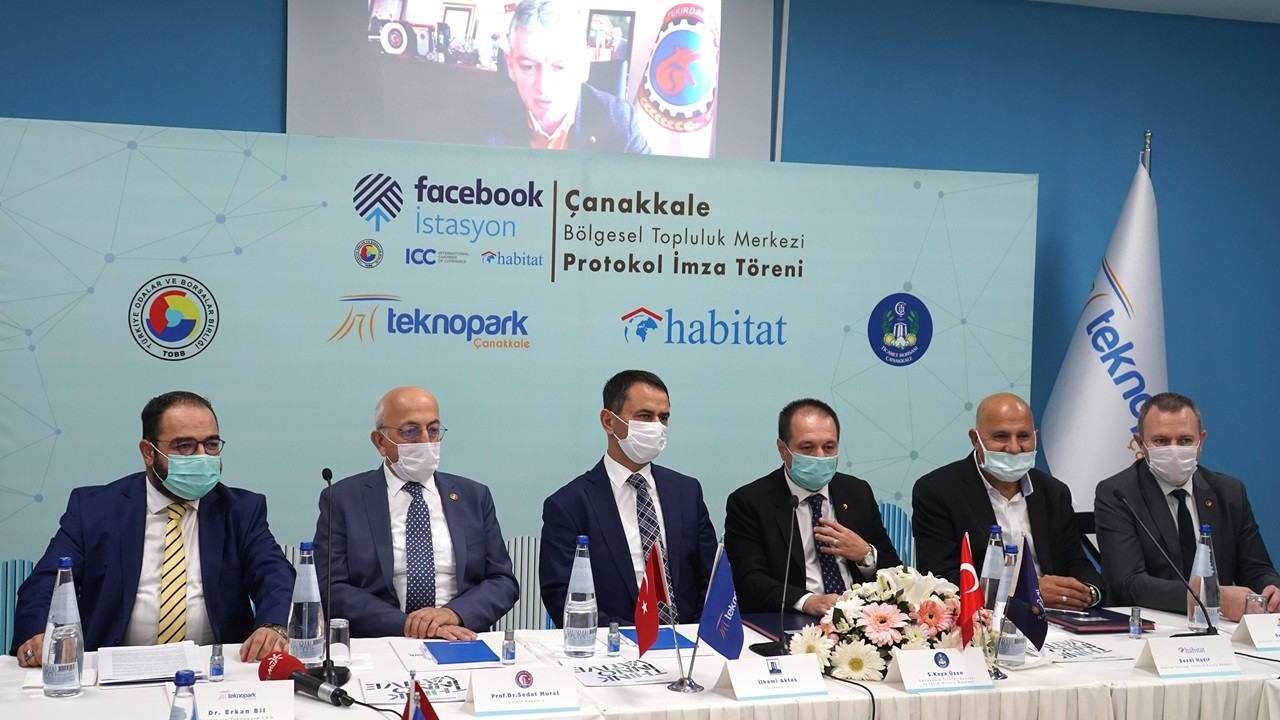 Facebook İstasyonu Çanakkale Teknopark'ta