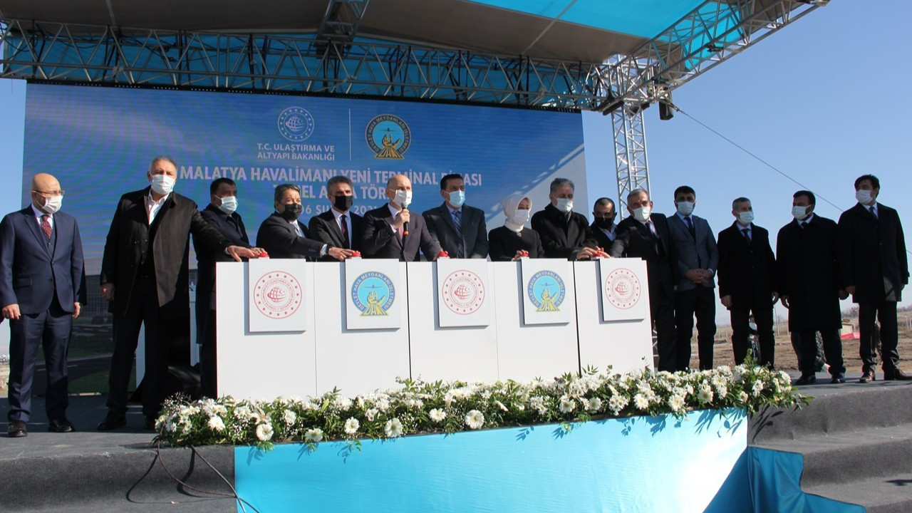 Malatya Havalimanı Yeni Terminal Binası'nın temeli atıldı