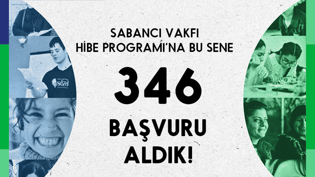 Sabancı Vakfı Hibe Programı'na 346 başvuru geldi