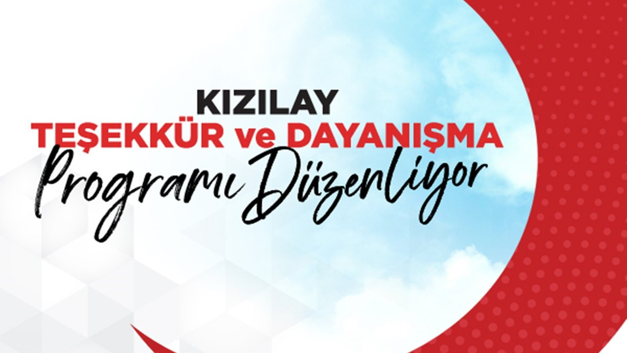 Kızılay’dan Önemli Bir Etkinlik Daha!