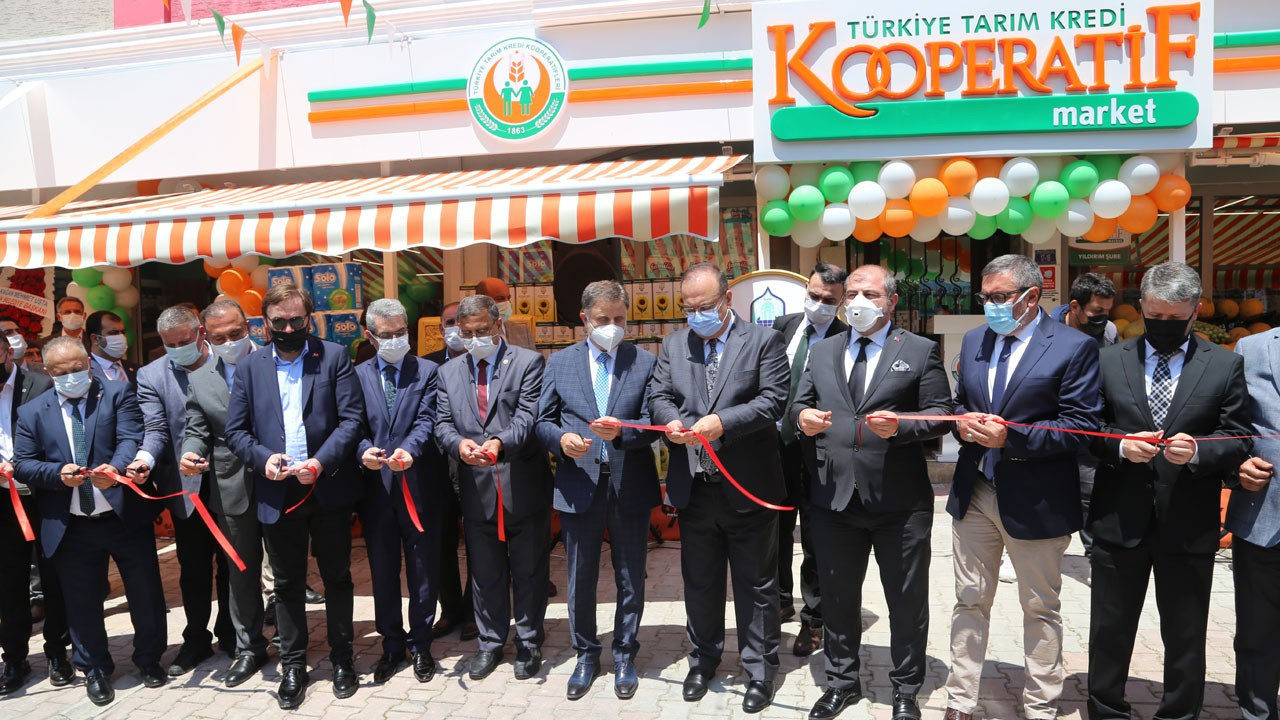 Tarım Kredi Kooperatif Market'in 300'üncü şubesi Bursa'da açıldı
