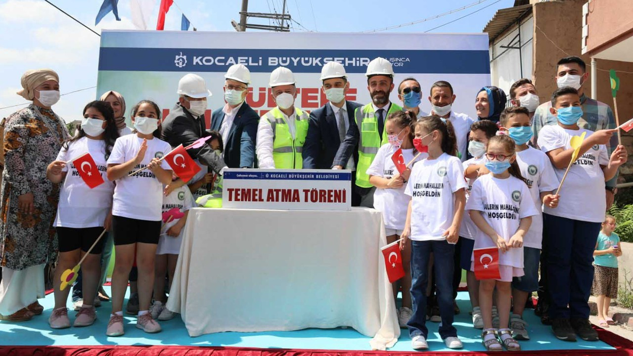 Kocaeli’de Gültepe Kültür Merkezi’nin temeli atıldı
