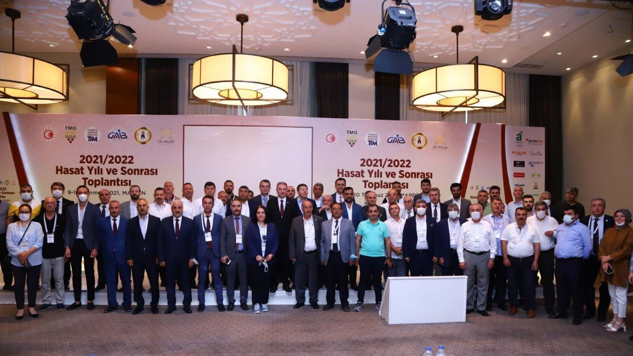 Mardin'de 2020/2021 hasat yılı değerlendirildi