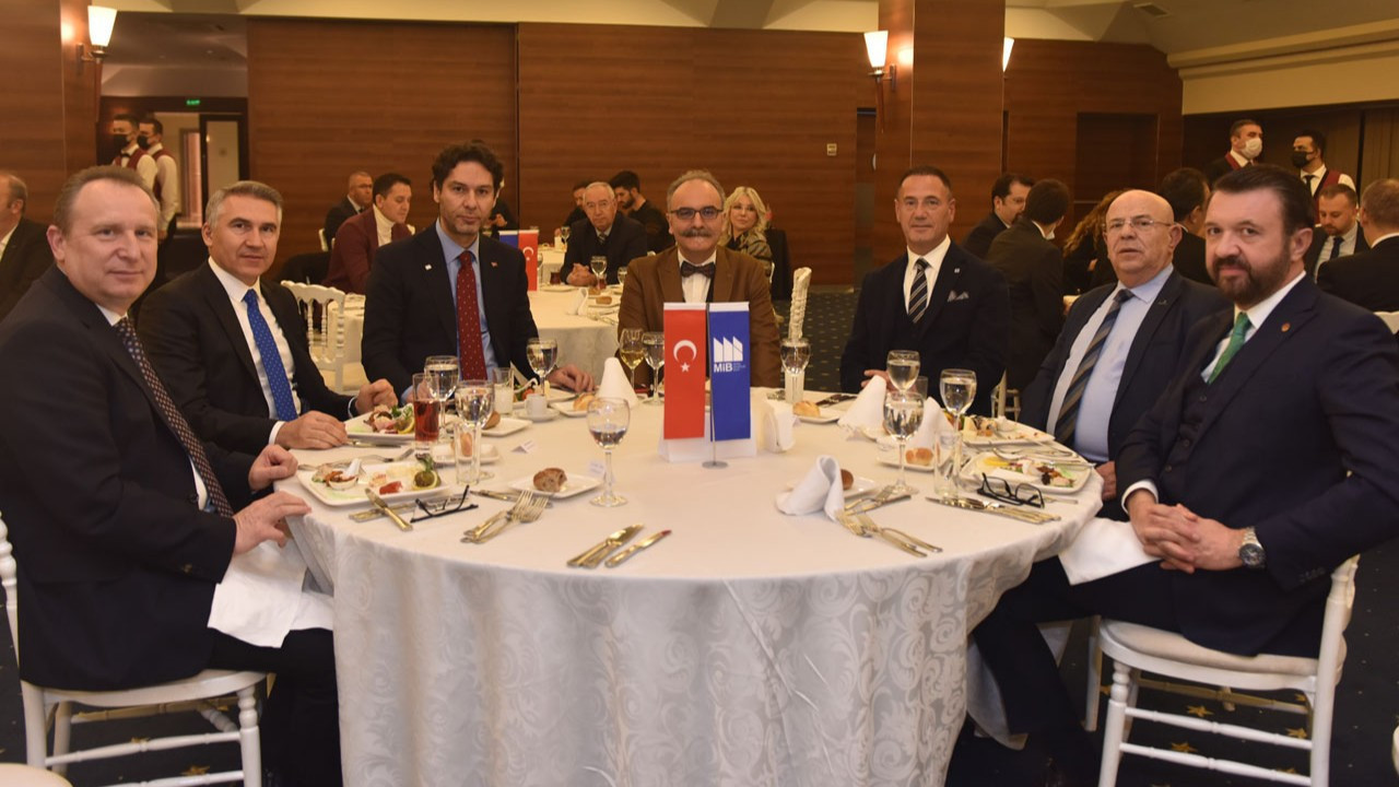 Makine üreticileri gala yemeğinde buluştu