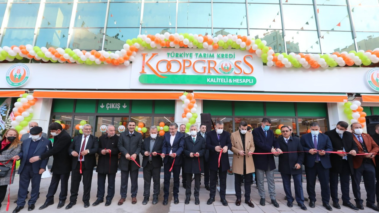 Tarım Kredi, KoopGross’ların üçüncüsünü Gaziantep’te açtı