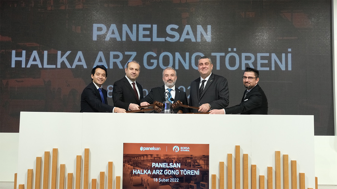 Panelsan hisseleri ilk gününde 'tavan' yaptı