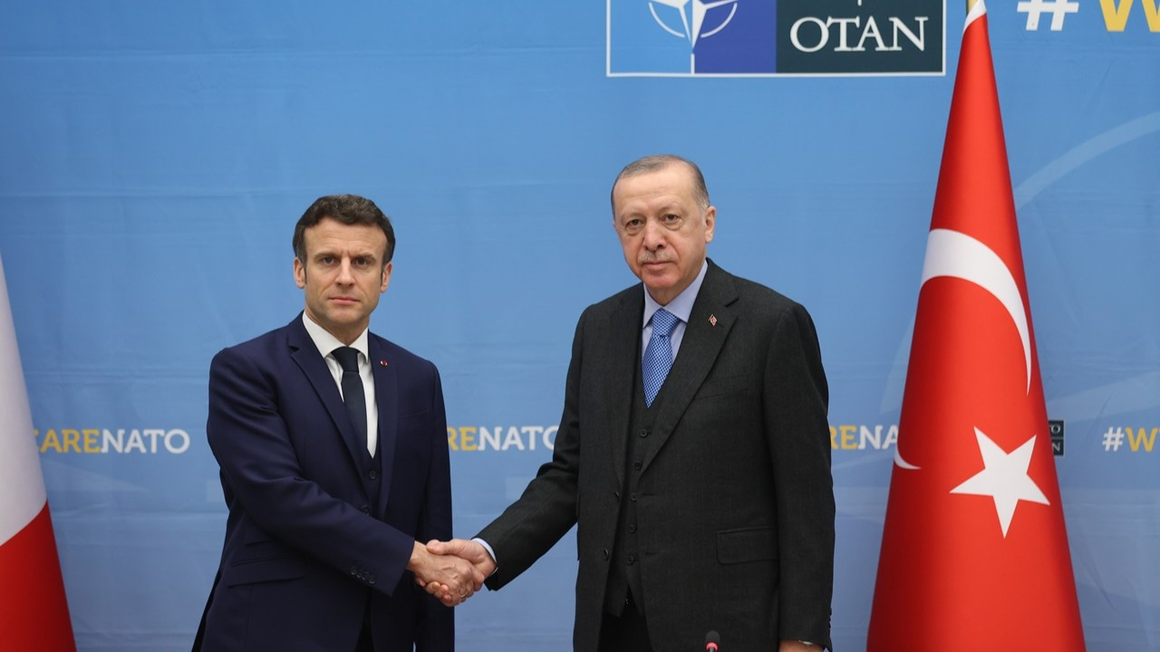 Erdoğan, Macron ve Draghi ile bir araya geldi