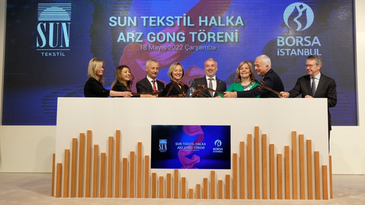 Borsa İstanbul’da gong Sun Tekstil için çaldı