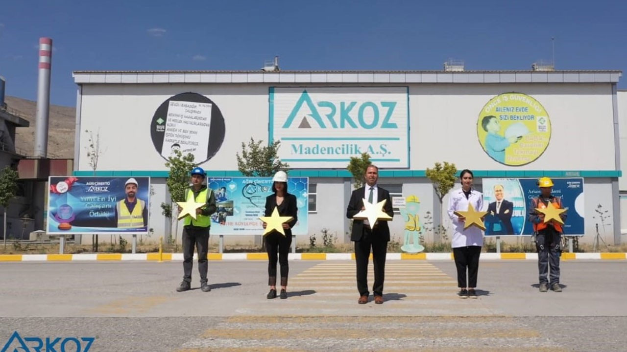 Arkoz Ağrı Çimento Fabrikasına, İngiliz Güvenlik Konseyi’nden ödül