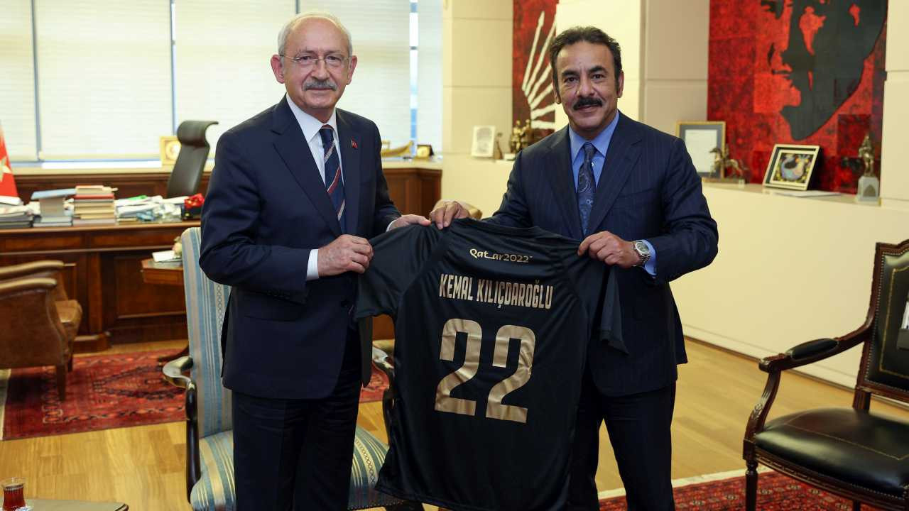Kılıçdaroğlu, Katar Büyükelçisi Al Thani’yi kabul etti
