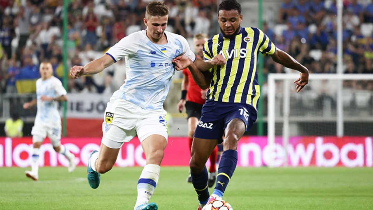 Fenerbahçe Dinamo Kiev deplasmanından avantajla döndü