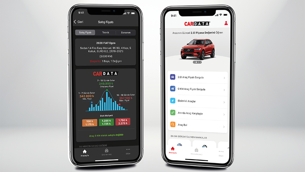 Cardata’nın yenilenen mobil uygulaması hizmete girdi