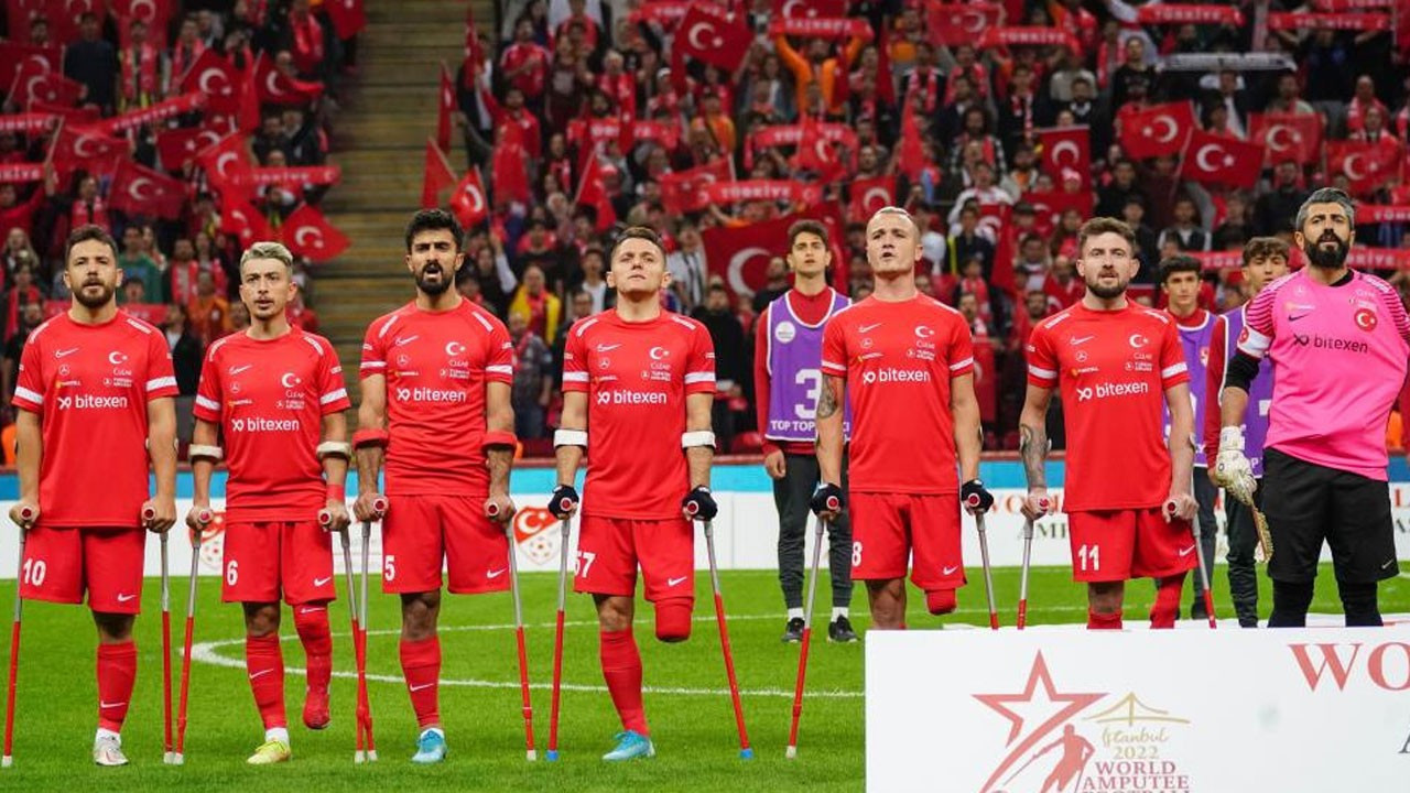 Ampute Futbol Milli Takımı dünya şampiyonu oldu