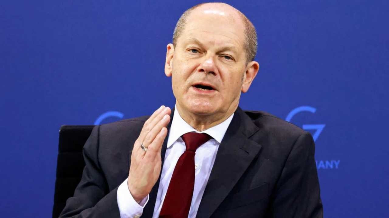 Scholz: Almanya ve Avrupa'da finansal kriz riski yok