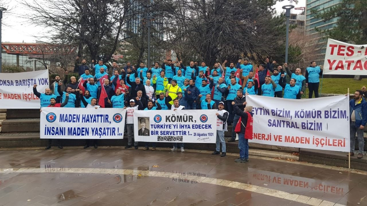 Madenciler ve enerji işçileri: Üretmeye, çalışmaya devam etmek istiyoruz