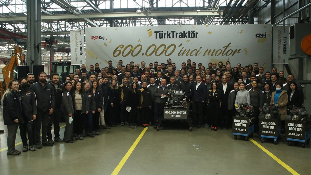 TürkTraktör, 600 bininci motorunu üretti