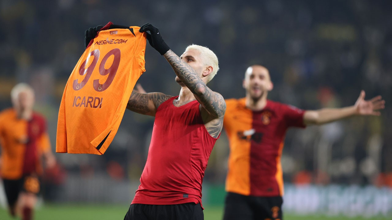 Kadıköy'de derbinin galibi Galatasaray: 0-3