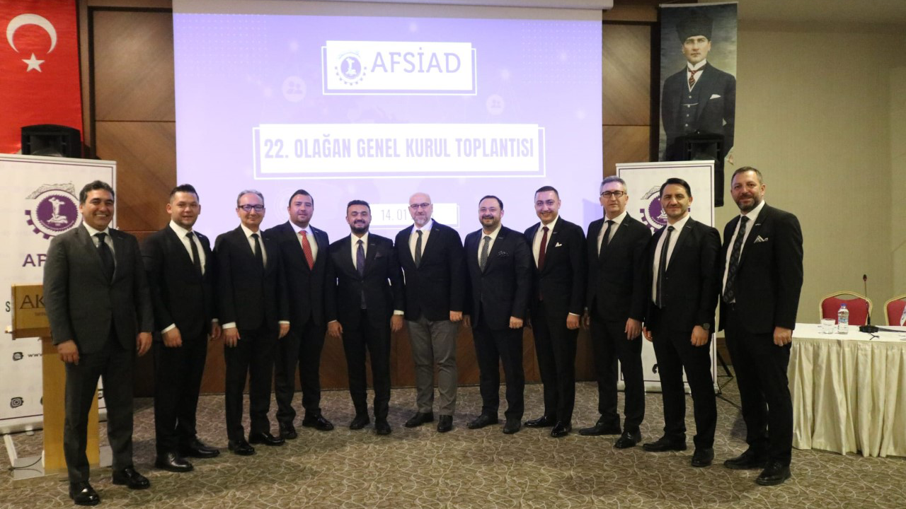 AFSİAD Başkanı Sayın güven tazeledi