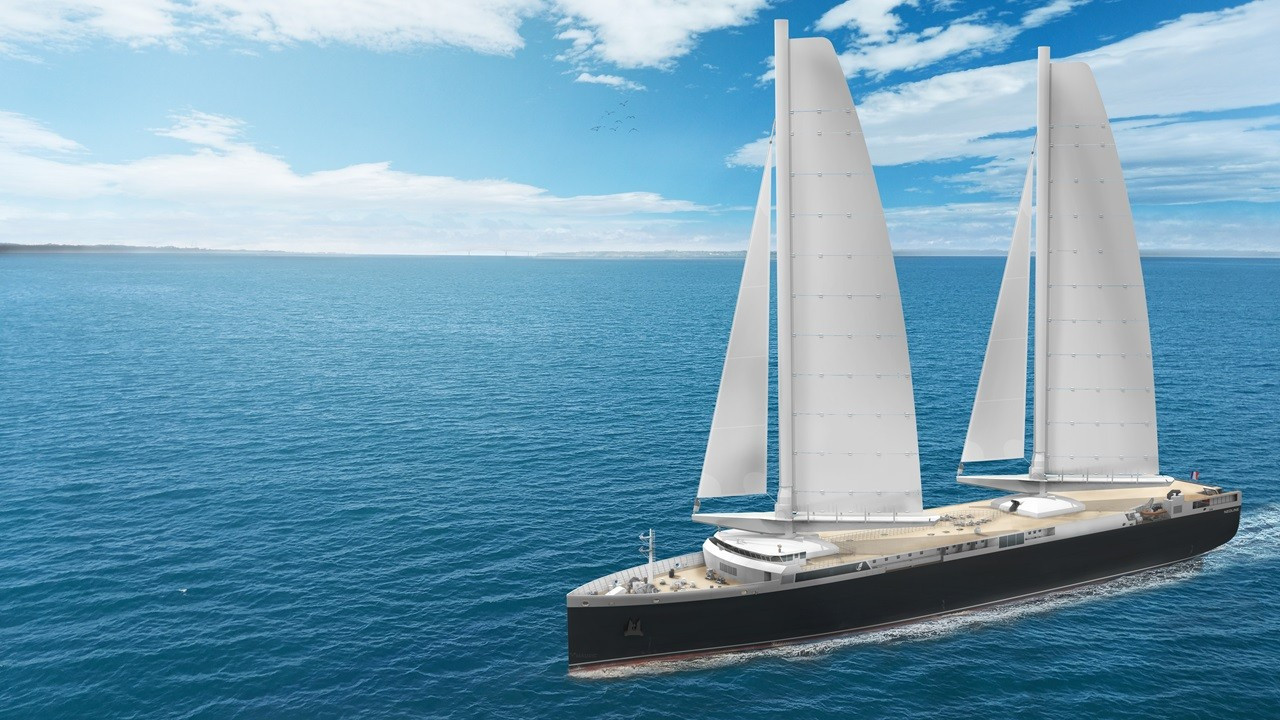 RMK Marine'den rüzgâr enerjisiyle çalışacak yelkenli Ro-Ro gemisi