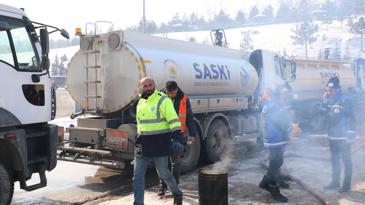 SASKİ Elbistan'da su sorununu çözdü