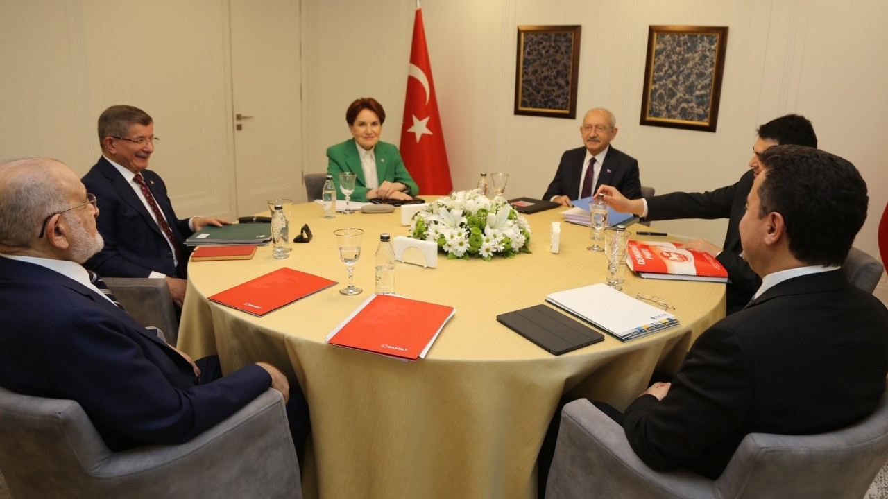 Altılı Masa'da kritik toplantı: Cumhurbaşkanı adayı belirlenecek