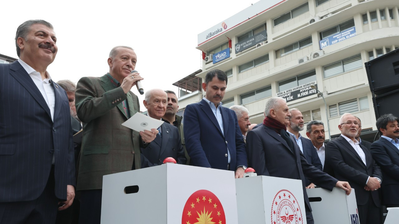 Erdoğan: Bize düşen Hatay'ı bir an önce ayağa kaldırmak