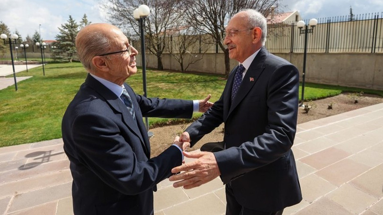 Kılıçdaroğlu, Ahmet Necdet Sezer ile görüştü