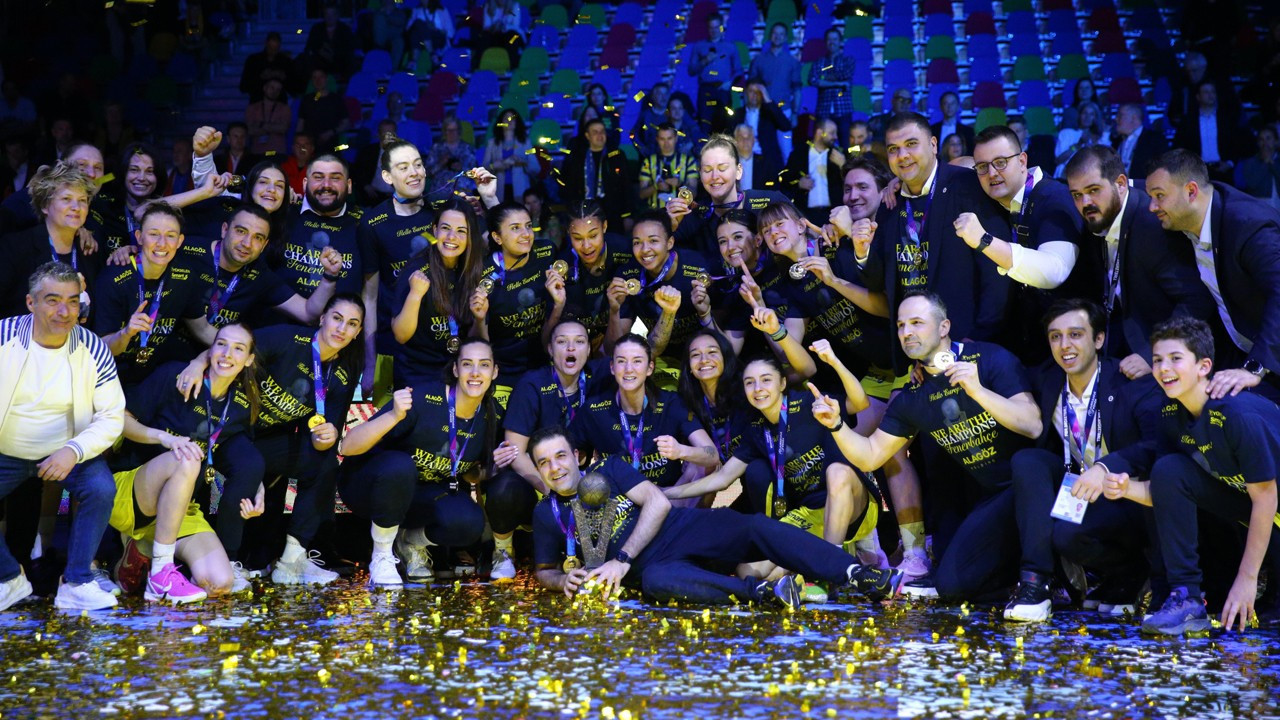 Fenerbahçe, kadın basketbolda Avrupa şampiyonu