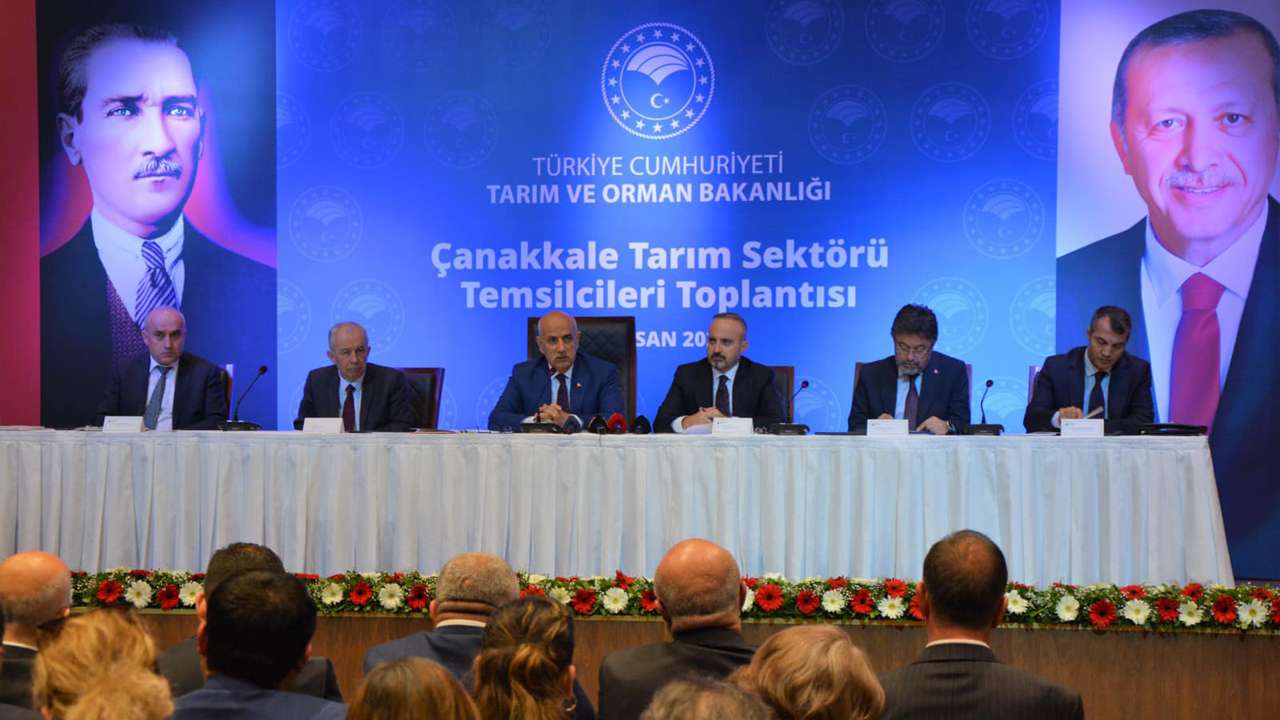 Bakan Kirişçi, Çanakkale’de tarım sektörü temsilcileriyle buluştu