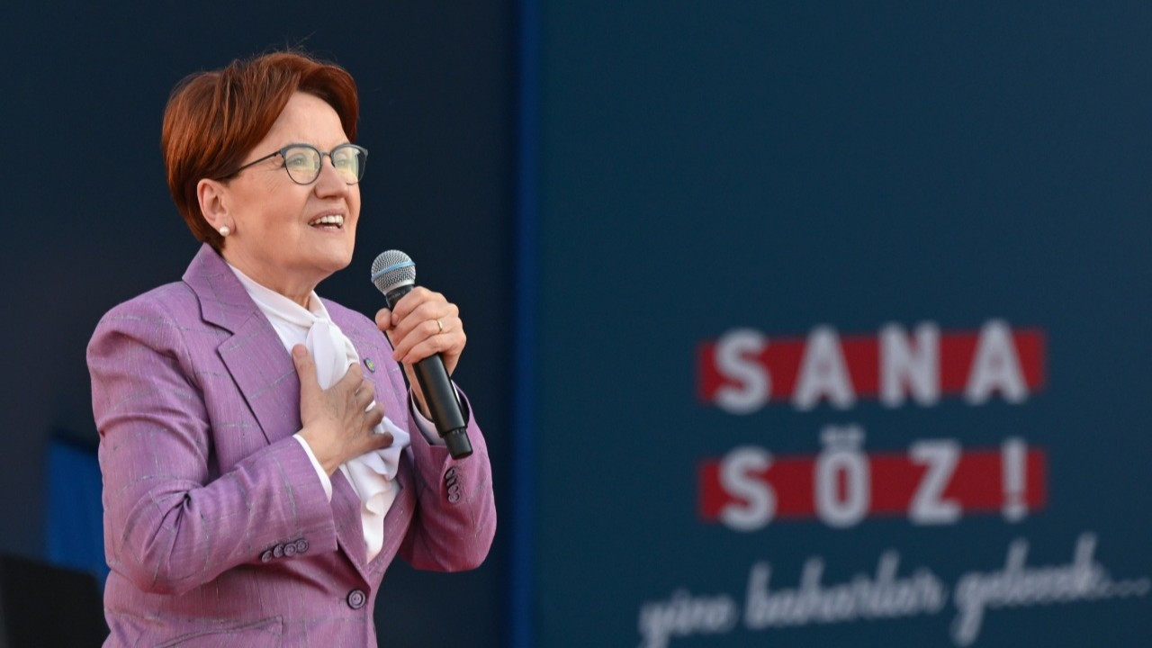 Akşener: Referandum haline dönmesi gereken bir seçim