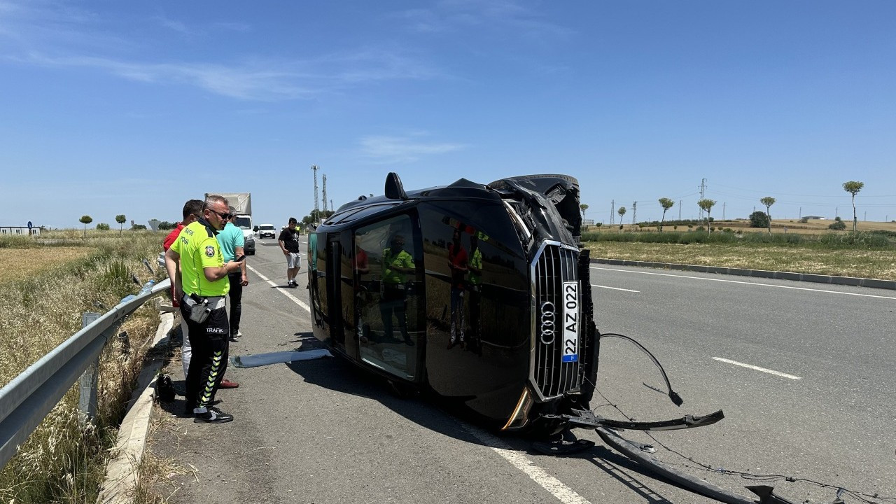 AK Parti Edirne İl Başkanı Belgin İba kaza geçirdi