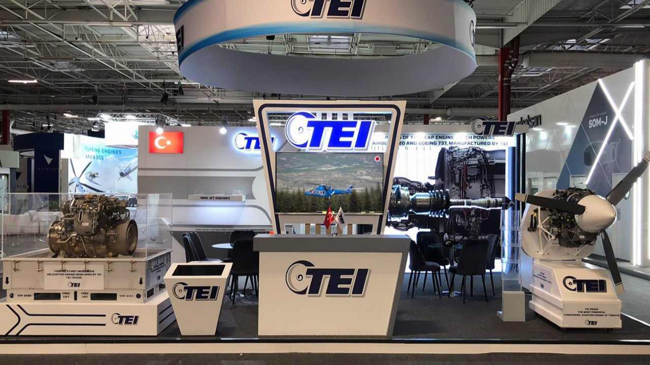 TEI’nin milli havacılık motorları Paris’te görücüye çıktı