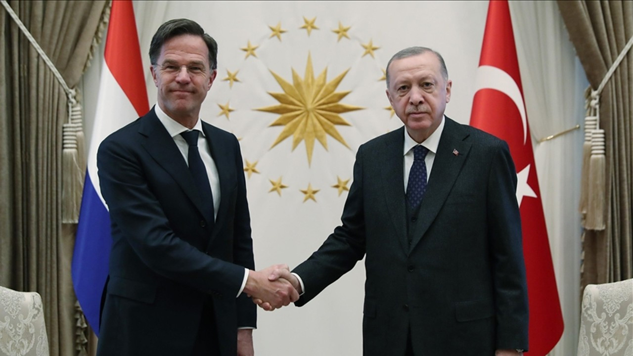 Erdoğan, NATO Genel Sekreterliğine seçilen Rutte ile görüştü