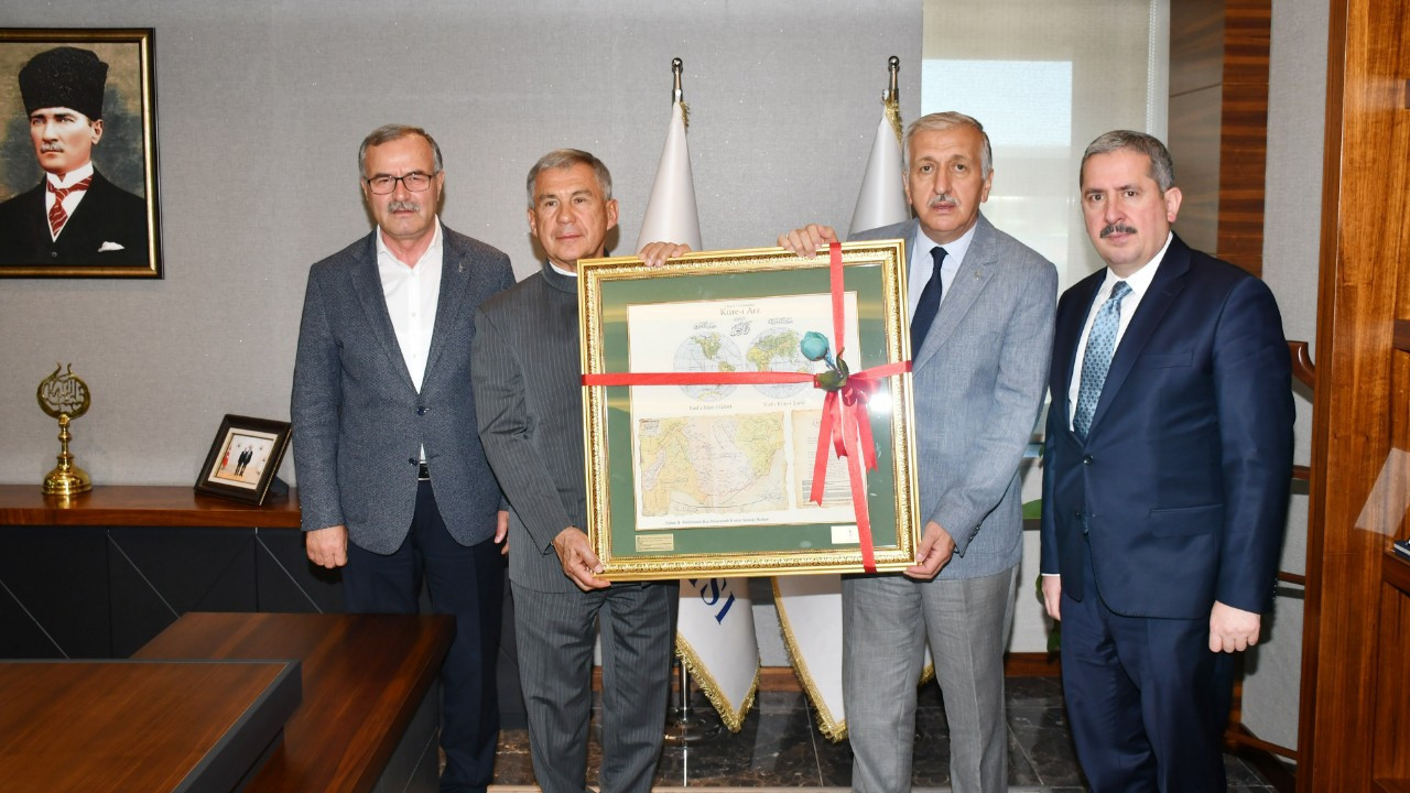 Tataristan Cumhurbaşkanı KSO’yu ziyaret etti