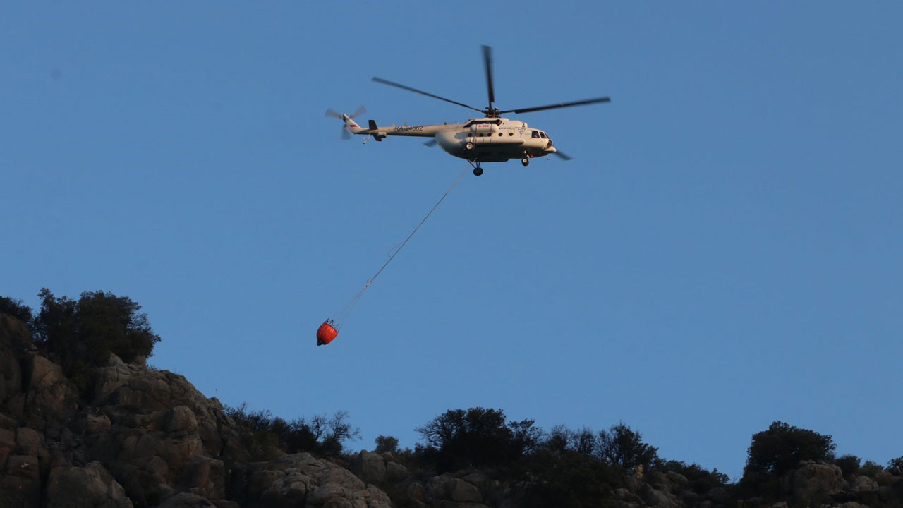 Muğla'daki orman yangını kontrol altına alındı