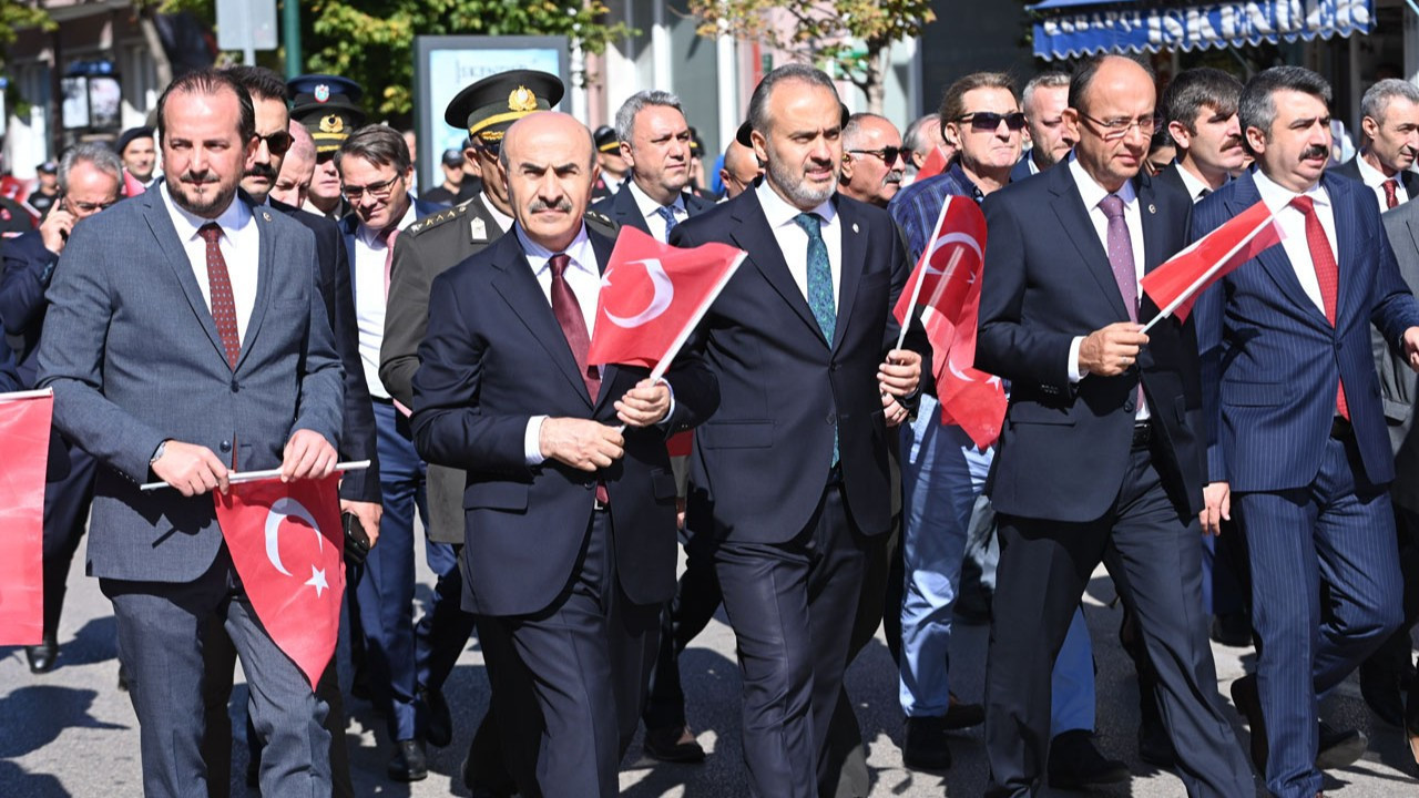 Bursa’nın kurtuluşunun 101’inci yılı kutlandı