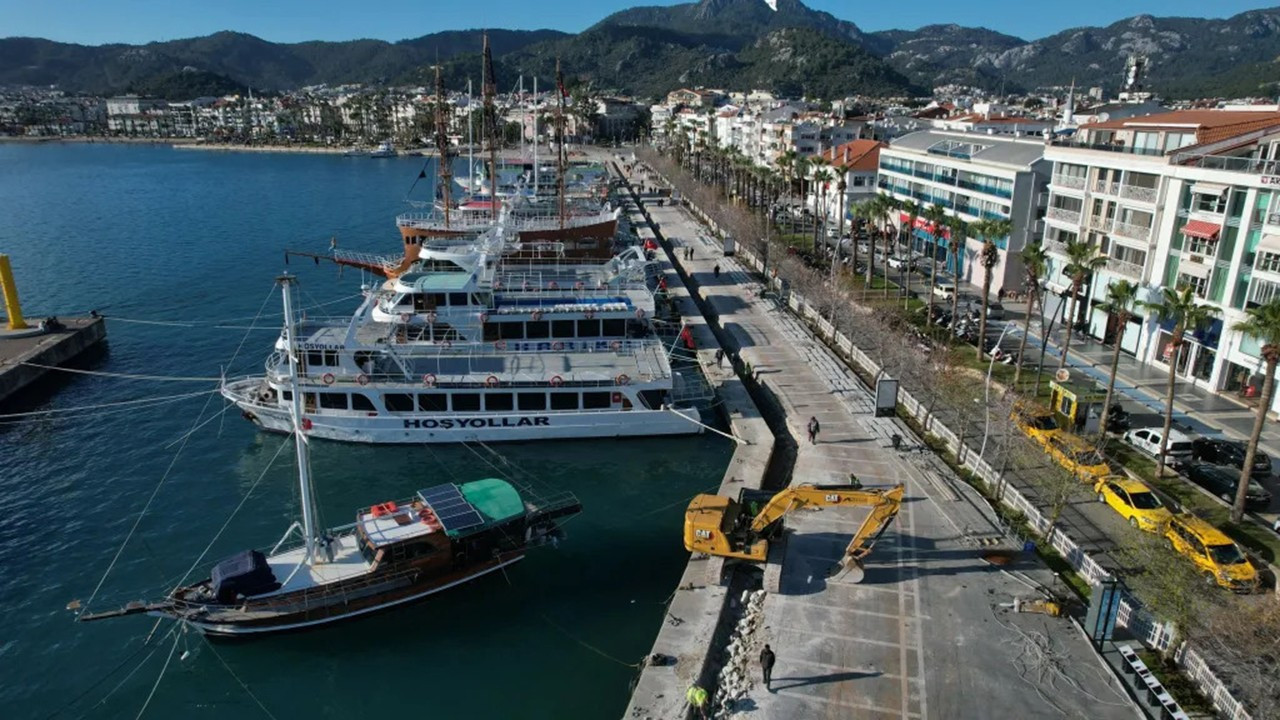 Marmaris limanı, kruvaziyerin "ana limanı" olacak