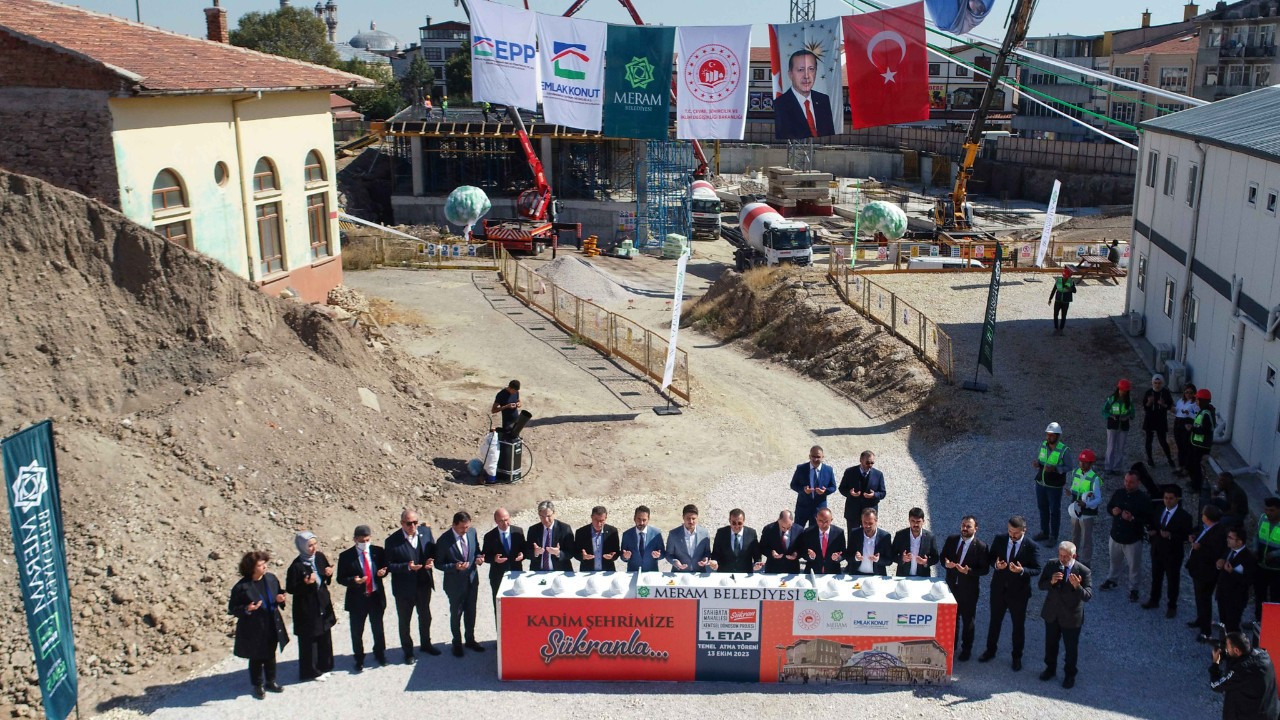 Dönüşüm projesinde üçüncü perde: Şükran’da birinci etabın temeli atıldı