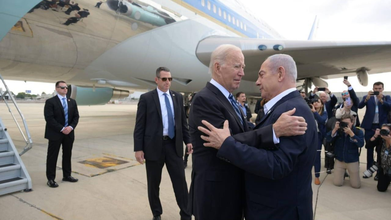 ABD Başkanı Biden'dan İsrail'e destek ziyareti: Saldırıyı diğer taraf yapmış görünüyor