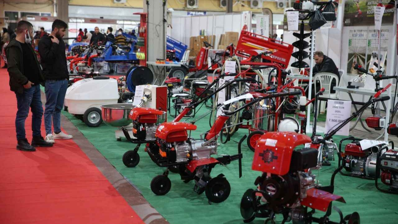 Hendek tarım fuarına 100 binden fazla ziyaretçi katıldı