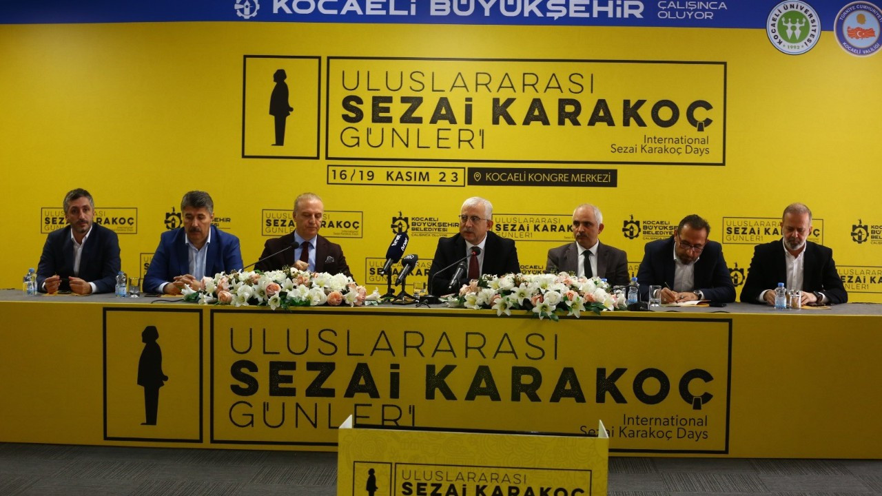 Kocaeli'nde Uluslararası Sezai Karakoç Tanıtım günleri başlıyor