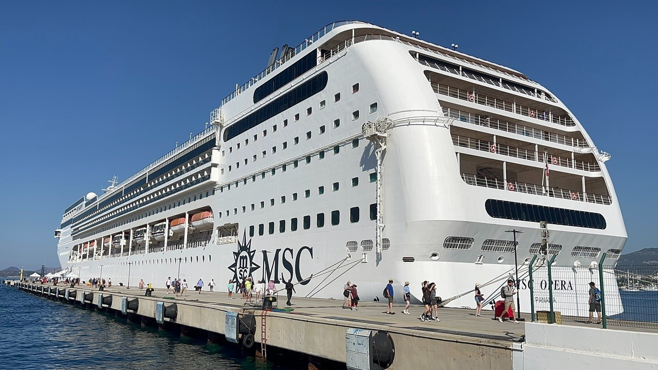 Bodrum Cruise Port, sezonu rekor kruvaziyer sayısı ile kapattı