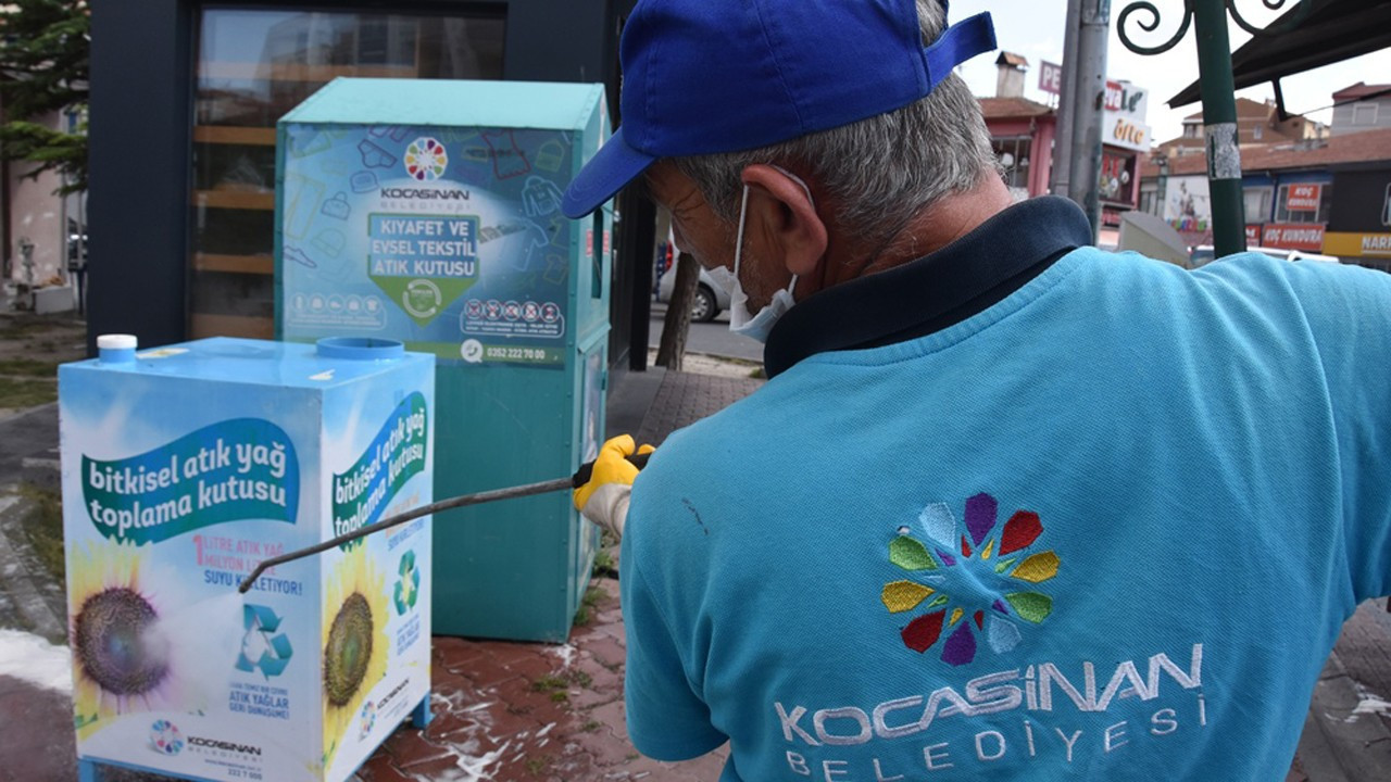 Kocasinan Belediyesi’nden atık yağ toplama kampanyası