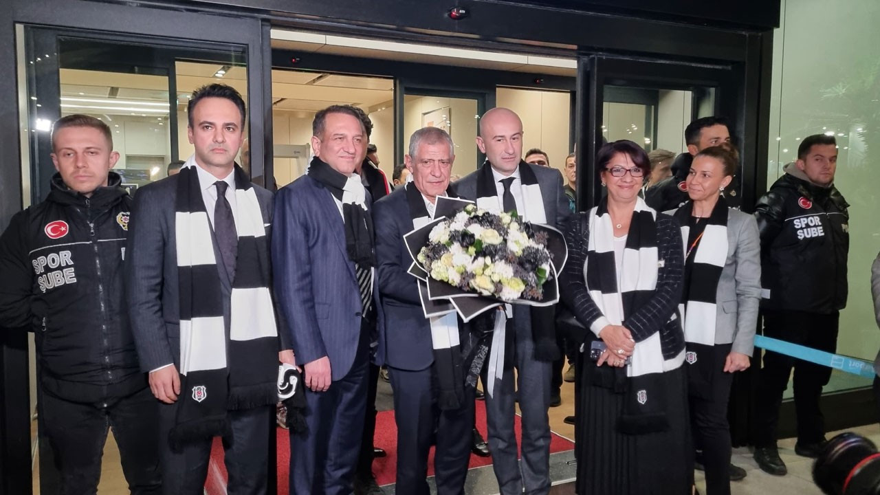 Fernando Santos, İstanbul'a geldi