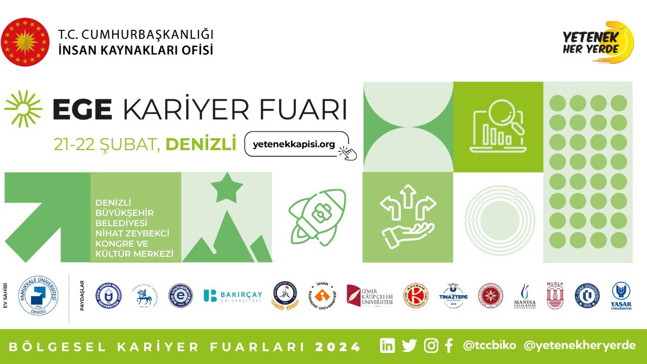 Avrupa’nın en büyük kariyer fuarı EGEKAF’24 Denizli’de