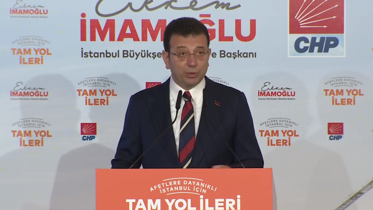 İmamoğlu, 'Afetlere Dayanıklı İstanbul' projesini tanıttı