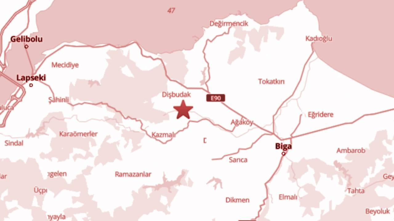 Son dakika: Çanakkale'de 4.6 büyüklüğünde deprem... Prof. Dr. Ahmet Ercan'dan ilk yorum