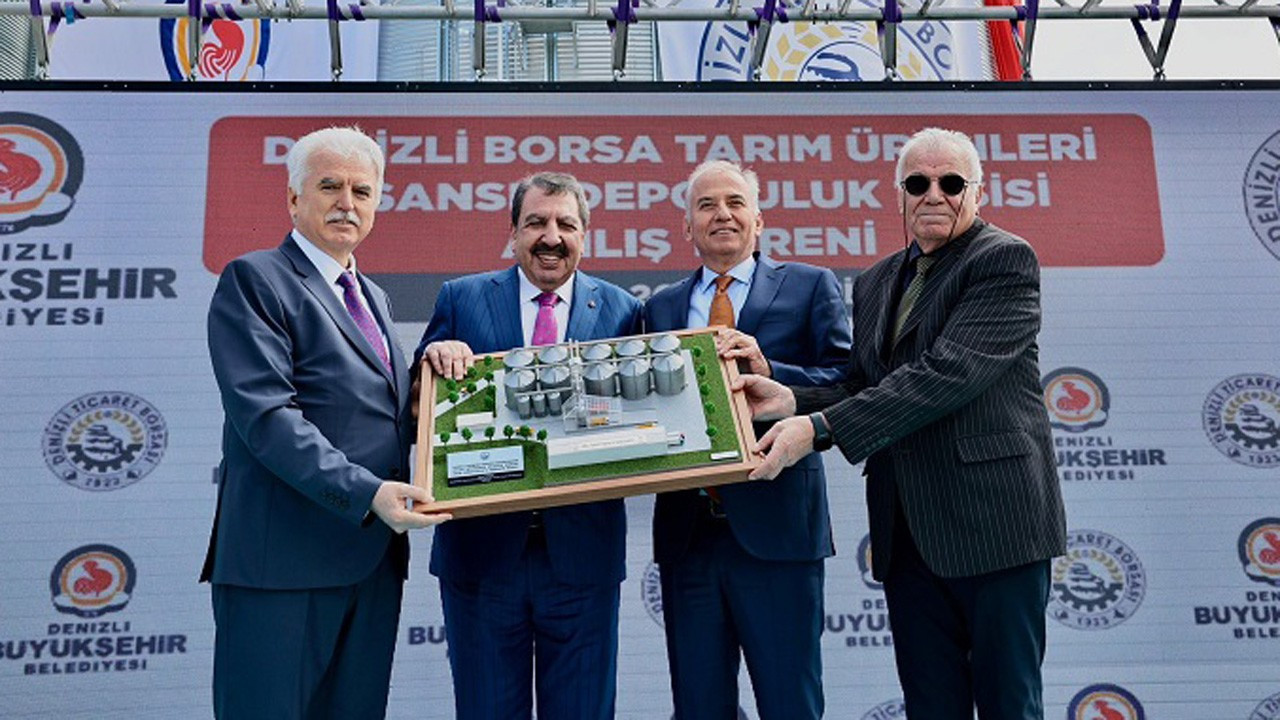 Denizli Ticaret Borsası, lisanslı depoculuk tesisleri açıldı