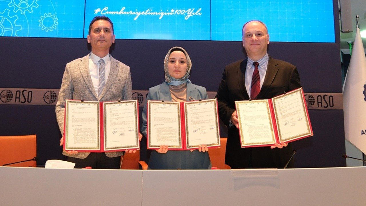 ASO, Ankara Kalkınma Ajansı ve TTGV yeşil dönüşümde işbirliği yapacak