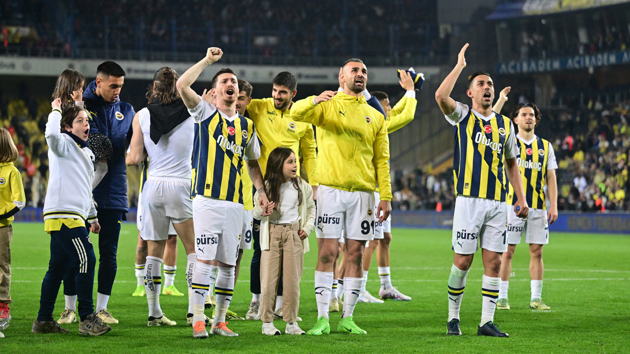 Dev derbide kazanan Fenerbahçe
